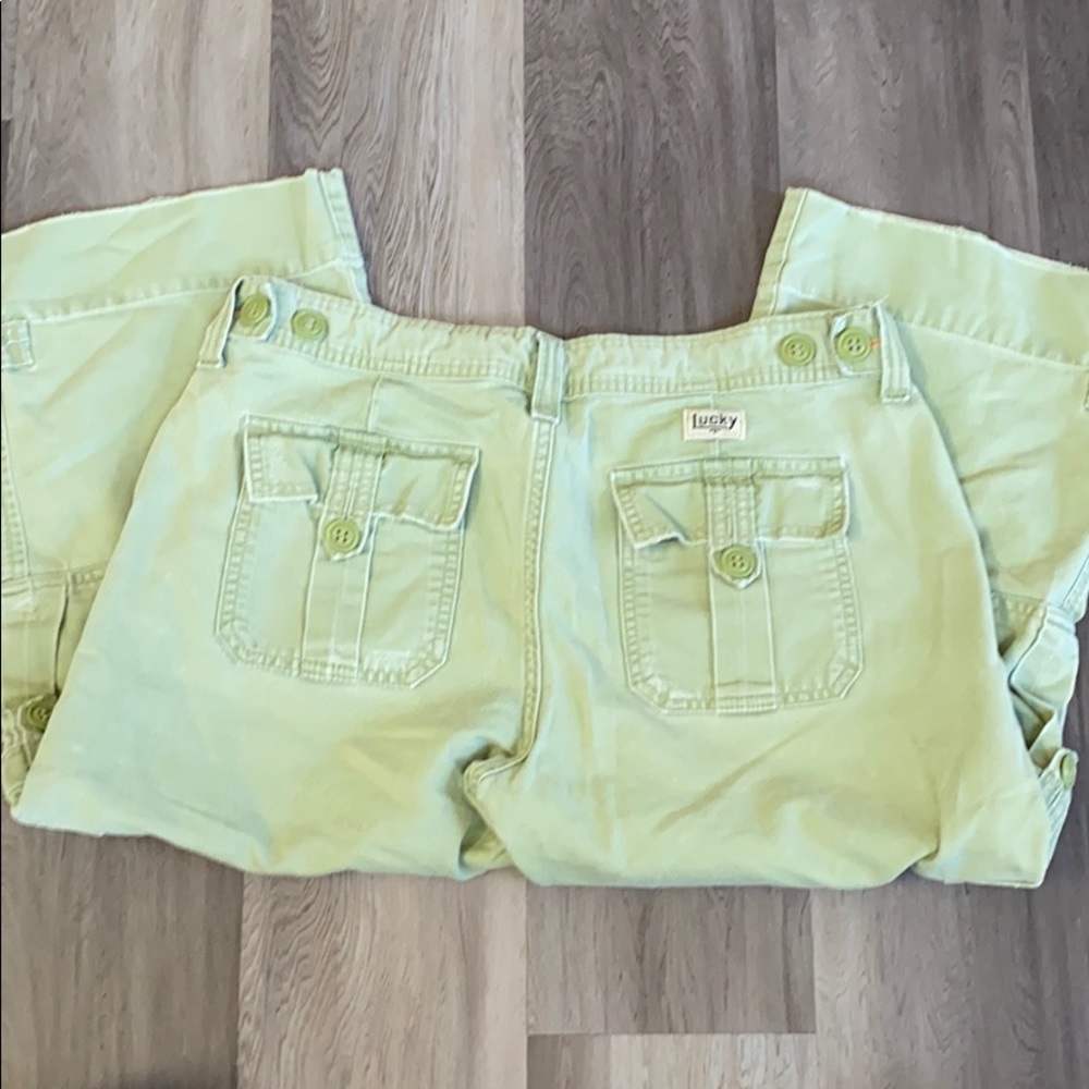 Lucky Brand Dungarees Capris - Picture 7 of 9